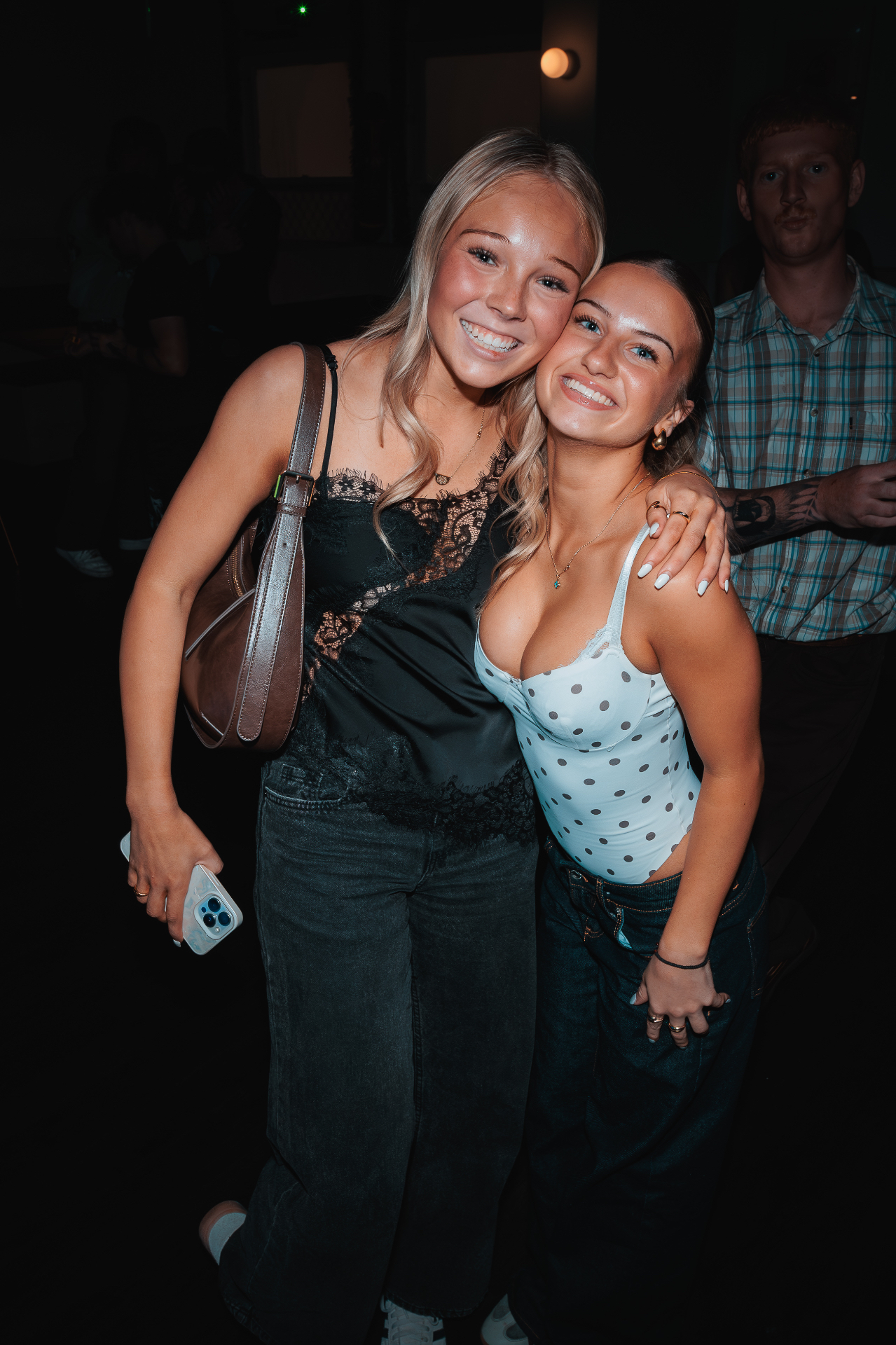 Streetwear crowd with cocktails